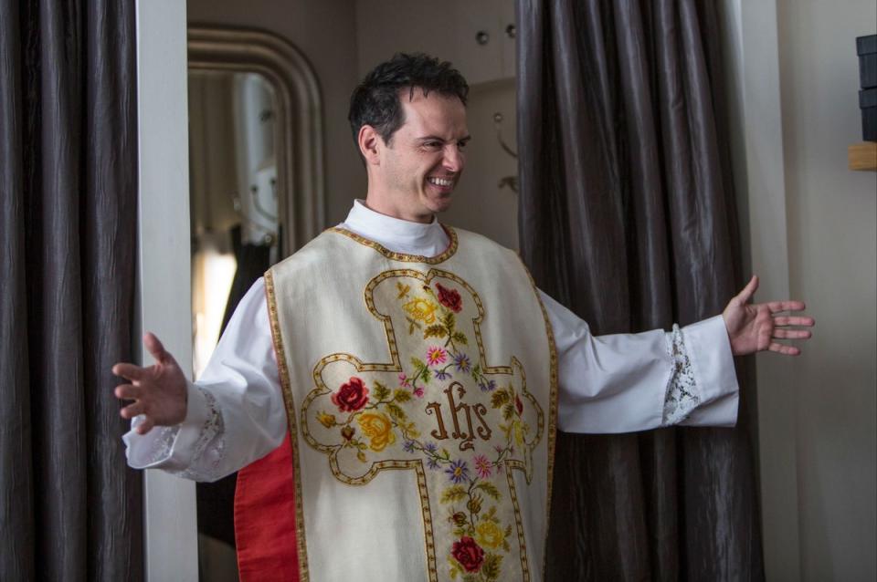 Andrew Scott as Hot Priest in Fleabag (BBC Two/Luke Varley)