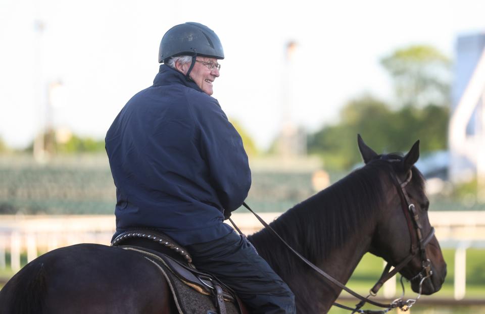 Bill Mott trains Kentucky Derby contender Resilience.