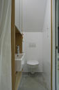 <p>Powder room near the garage. (LaneFab) </p>