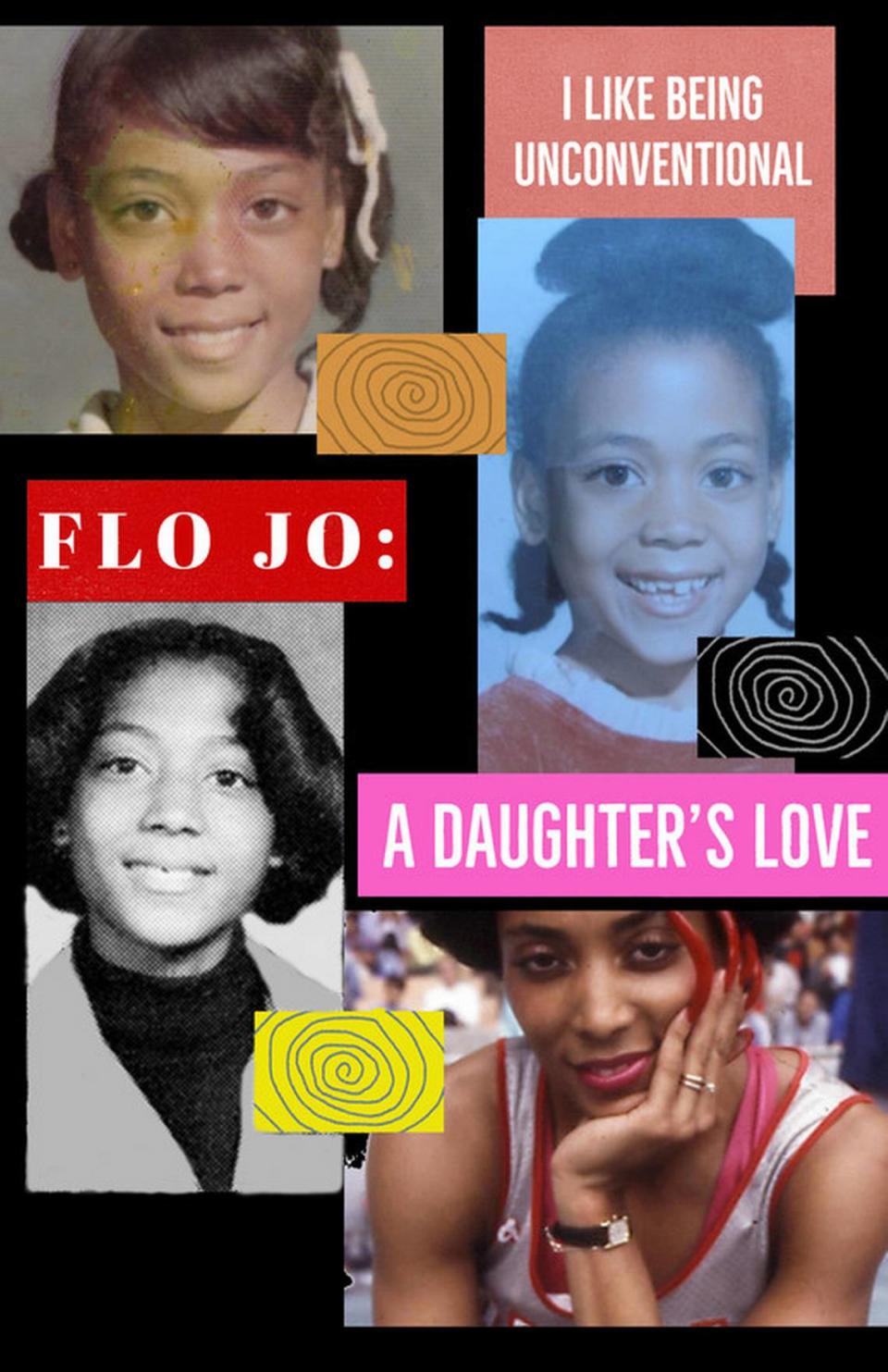 Poster of “Flo Jo: A Daughter’s Love.” This short film will play at 11 a.m. on Friday, July 7.