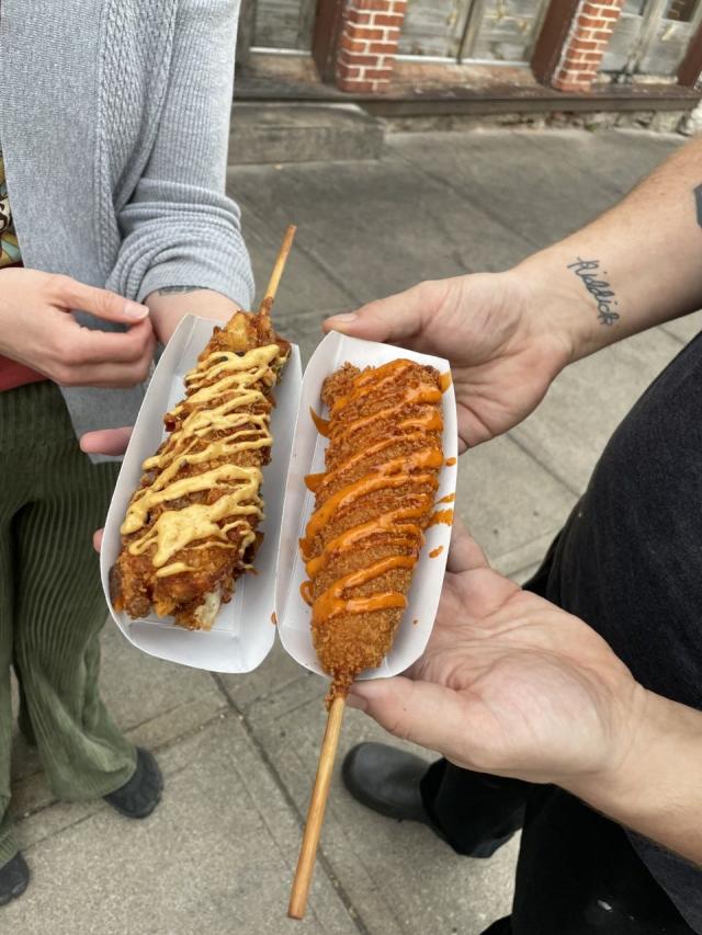 Korean-Style Hot Dogs