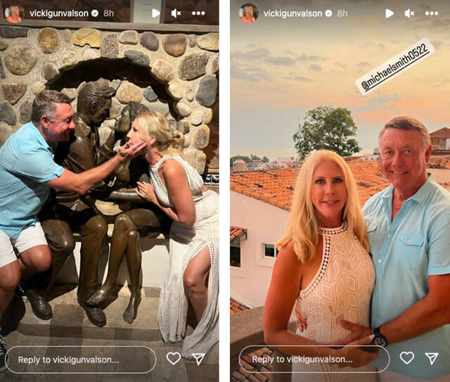 Vicki Gunvalson Shares an Update on Her Relationship with Michael Smith