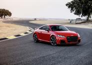 <p>At first, we were only going to compare the Supra to <a href="https://www.caranddriver.com/audi/tt-rs" rel="nofollow noopener" target="_blank" data-ylk="slk:the TT RS;elm:context_link;itc:0;sec:content-canvas" class="link ">the TT RS</a>, the wildest version of Audi's design-forward coupe. With a 400-hp turbocharged inline-five, a seven-speed dual-clutch automatic transmission, and all-wheel drive, it has one of the most unique characters in the segment. The TT RS' <strong>29-mpg highway</strong> figure gets close to the Supra's rating of 29 mpg, but its <strong>22 mpg combined and 19 mpg city</strong> numbers are 4 and 5 mpg less than the Supra's, respectively.</p><p>But then we realized that not only does the Supra beat the TT RS, it beats <a href="https://www.caranddriver.com/audi/tt-tts" rel="nofollow noopener" target="_blank" data-ylk="slk:all the other TT models;elm:context_link;itc:0;sec:content-canvas" class="link ">all the other TT models</a>, too. The base TT uses a 220-hp turbo four and all-wheel drive, and while it matches the Supra's combined and highway numbers, it gets 1 less mpg in the city. Then there's the TTS, which uses a 292-hp version of the TT's engine and matches the regular TT's city rating but gets 2 mpg less on the highway and 1 mpg less combined.</p>