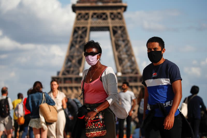 France requires masks inside public places