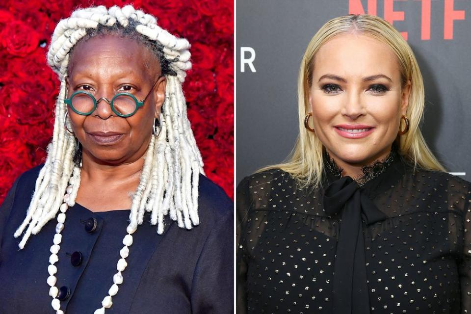 Whoopi Goldberg and Meghan McCain | Prince Williams/Wireimage; Tasos Katopodis/Getty