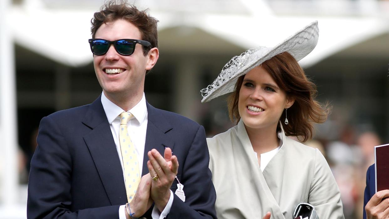  Princess Eugenie and Jack Brooksbank had the most iconic group of friends around them at Abu Dhabi . 