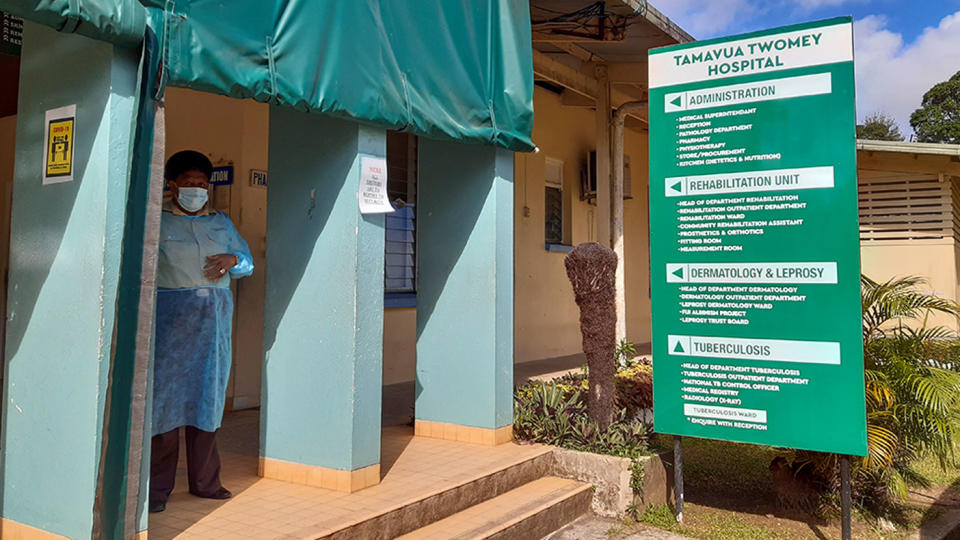 A growing coronavirus outbreak in Fiji is stretching the health system and devastating the economy. Source: AP