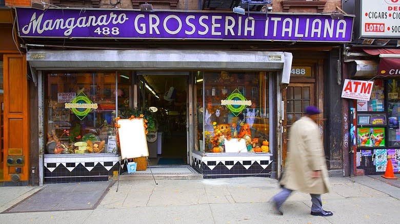 Manganaro Grosseria storefront circa 2007