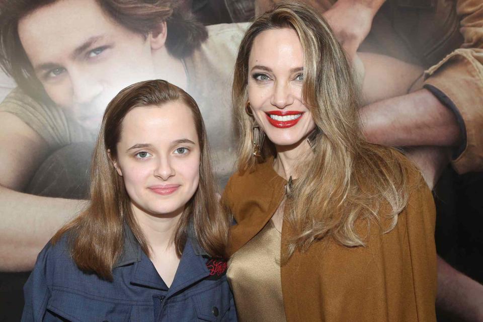 <p>Bruce Glikas/Getty</p> Vivienne Jolie-Pitt (Left) and Angelina Jolie (Right)