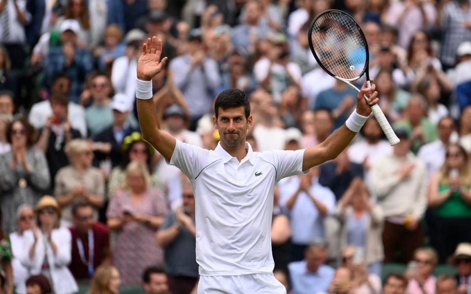 Wimbledon 2022 live today Djokovic Watson results matches - REUTERS