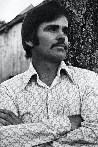 A portrait of McCarthy used for the first edition of his 1973 novel ‘Child of God.’ <a href="https://upload.wikimedia.org/wikipedia/commons/7/7f/Cormac_McCarthy_%28Child_of_God_author_portrait_-_high-res%29.jpg" rel="nofollow noopener" target="_blank" data-ylk="slk:Wikimedia Commons;elm:context_link;itc:0;sec:content-canvas" class="link ">Wikimedia Commons</a>