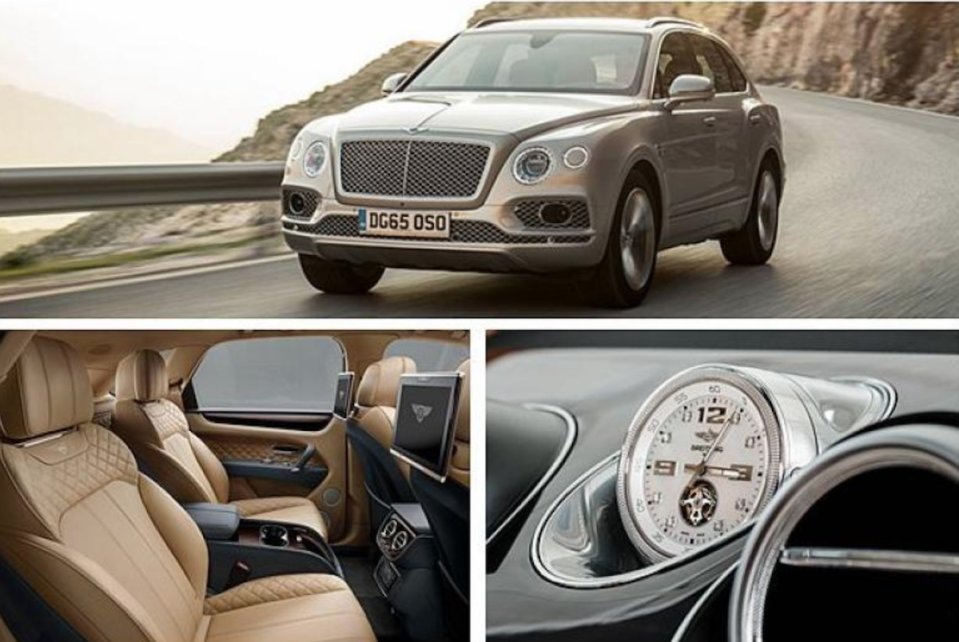 <strong>Bentley Bentayga 雖然較早問世，但產品力依然不俗，最知名的就是百年靈陀飛輪時鐘的選配項目。</strong>