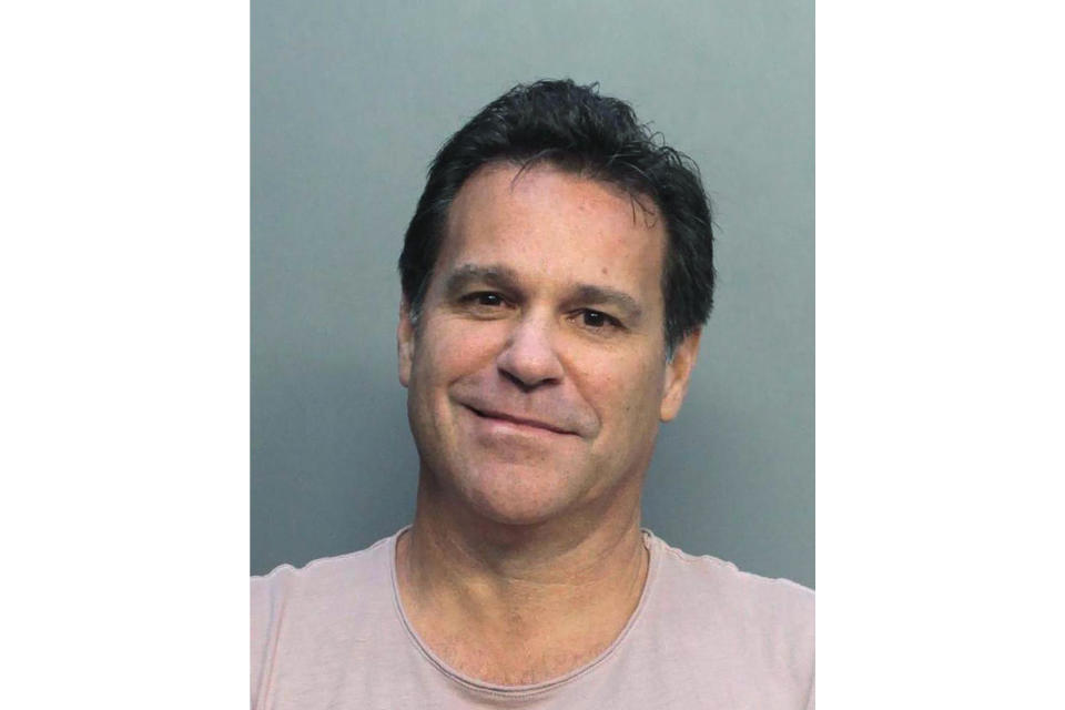 FILE - This Jan. 21, 2019, photo provided by the Miami Dade Department of Corrections shows Mark Allen Bartlett. Bartlett was sentenced to probation in South Florida, Tuesday, May 30, 2023, for pulling a gun and yelling racial slurs in a traffic confrontation with a group of Black teenagers protesting housing inequality on Martin Luther King Jr. Day in 2019. (Miami Dade Department of Corrections via AP, File)