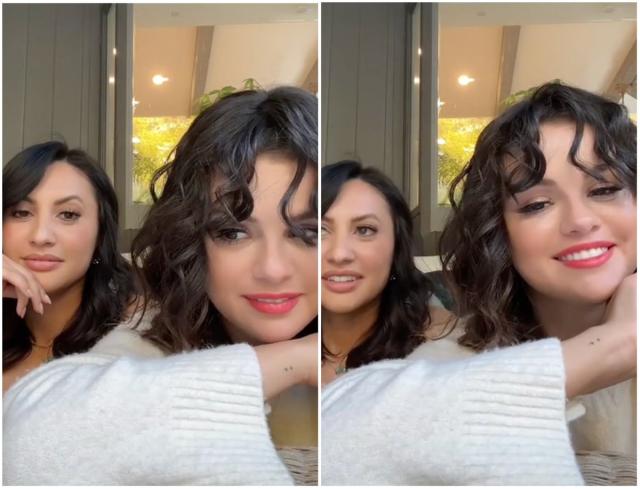 Selena Gomez proves she's still best friends with kidney donor Francia  Raisa in TikTok challenge - Yahoo Sports