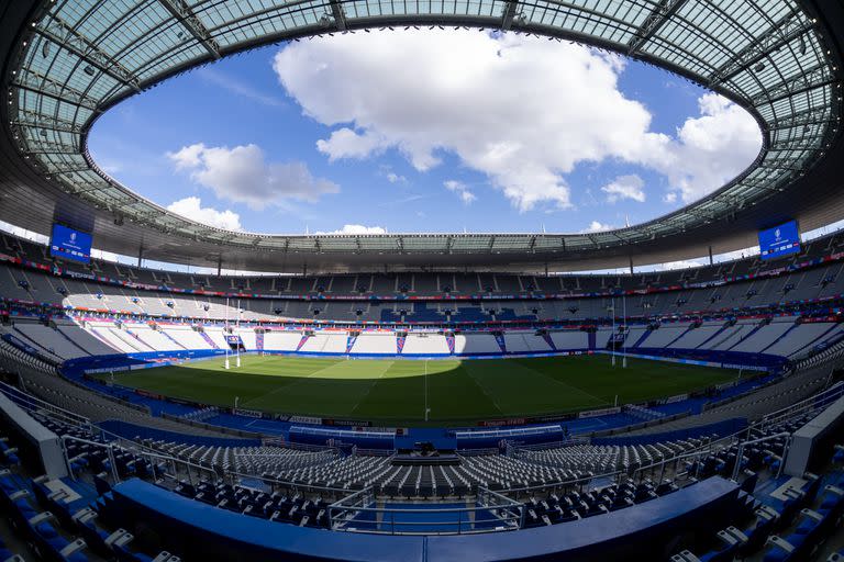 Así está el Stade de France, a dos horas del inicio de los Pumas vs. All Blacks