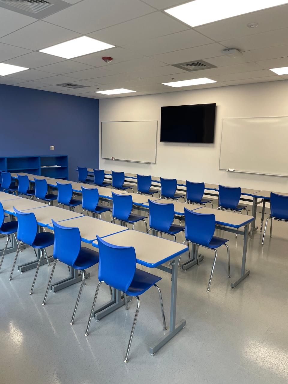 A state-of-art classroom at the G.R.A.C.E. Center.