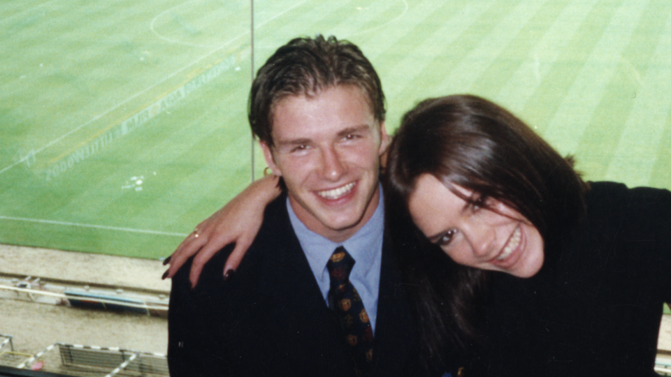 A photo of David and Victoria Beckham from Netflix docuseries 'Beckham'