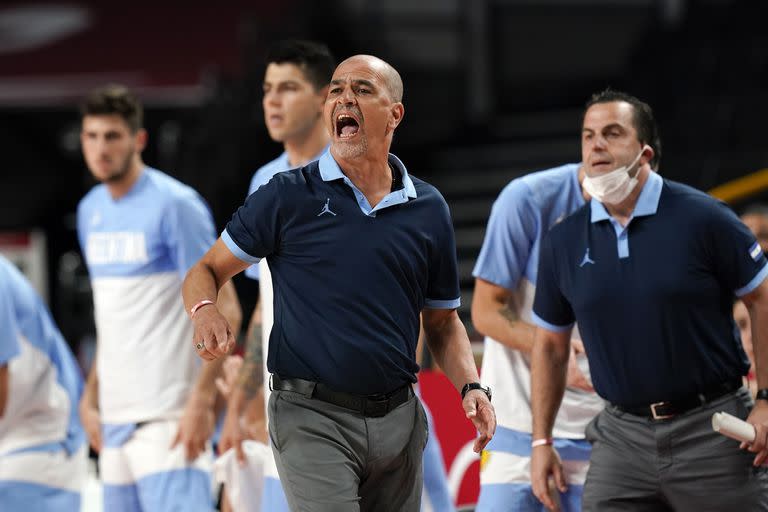 Sergio Hernandez, entrenador del seleccionado de básquetbol