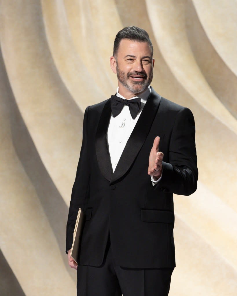 Oscar host Jimmy Kimmel jokingly slammed Al Pacino’s presentation of the coveted Best Picture award during the 2024 Oscars while talking to “Live With Kelly and Mark” shortly after the ceremony. Frank Micelotta/Disney via Getty Images