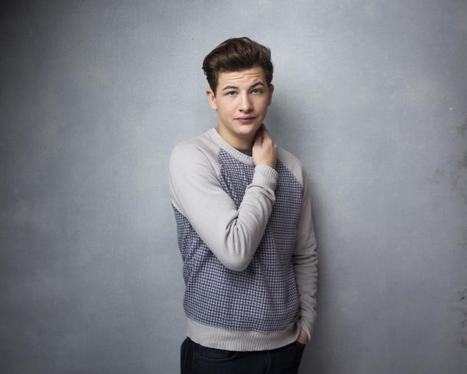 Actor Tye Sheridan poses for a portrait to promote the film, "The Yellow Birds", at the Music Lodge during the Sundance Film Festival on Sunday, Jan. 22, 2017, in Park City, Utah. (Photo by Taylor Jewell/Invision/AP)