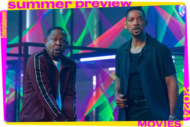 <p>Frank Masi/Sony</p> Martin Lawrence and Will Smith in 'Bad Boys: Ride or Die'