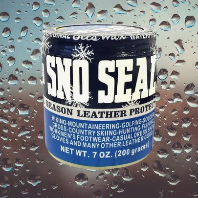 Sno-Seal all-season leather protector