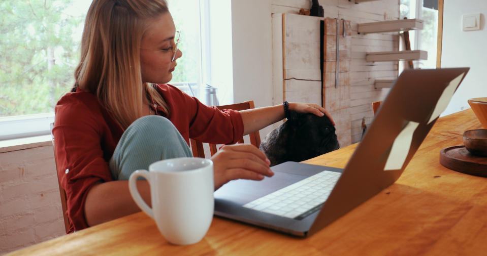 About 28% would give up company benefits such as cars and healthcare if they could work from home for part of their week, according to a study. Photo: Getty Images