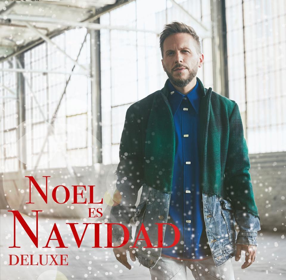 La portada del nuevo álbum navideño de Noel Schajris, "Noel Es Navidad Deluxe". (Noel Schajris vía AP)