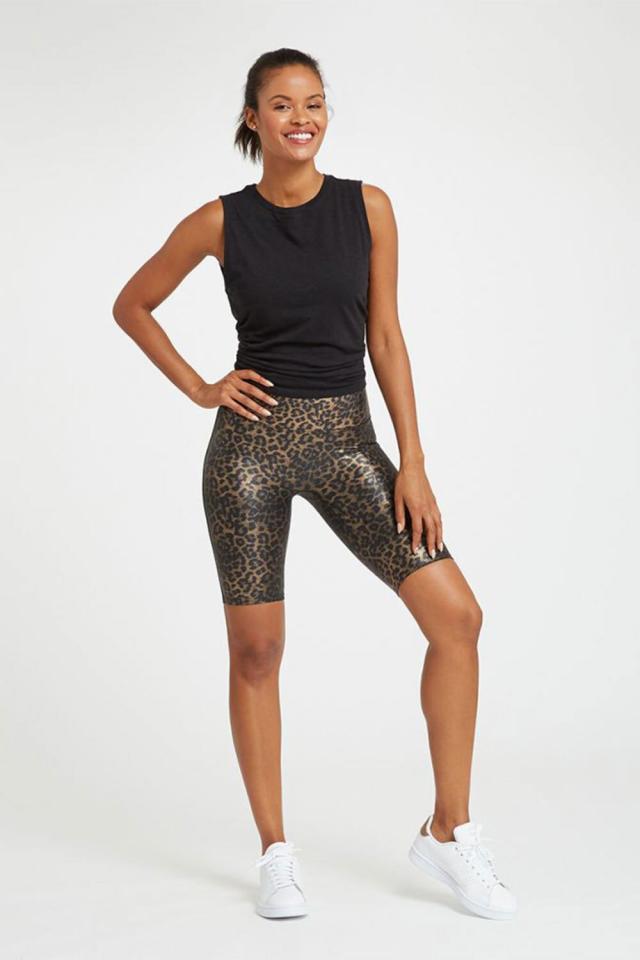 Celeb-Loved Spanx Leggings Come in a Bike Shorts Style, Too — and They're  Half-Off Today