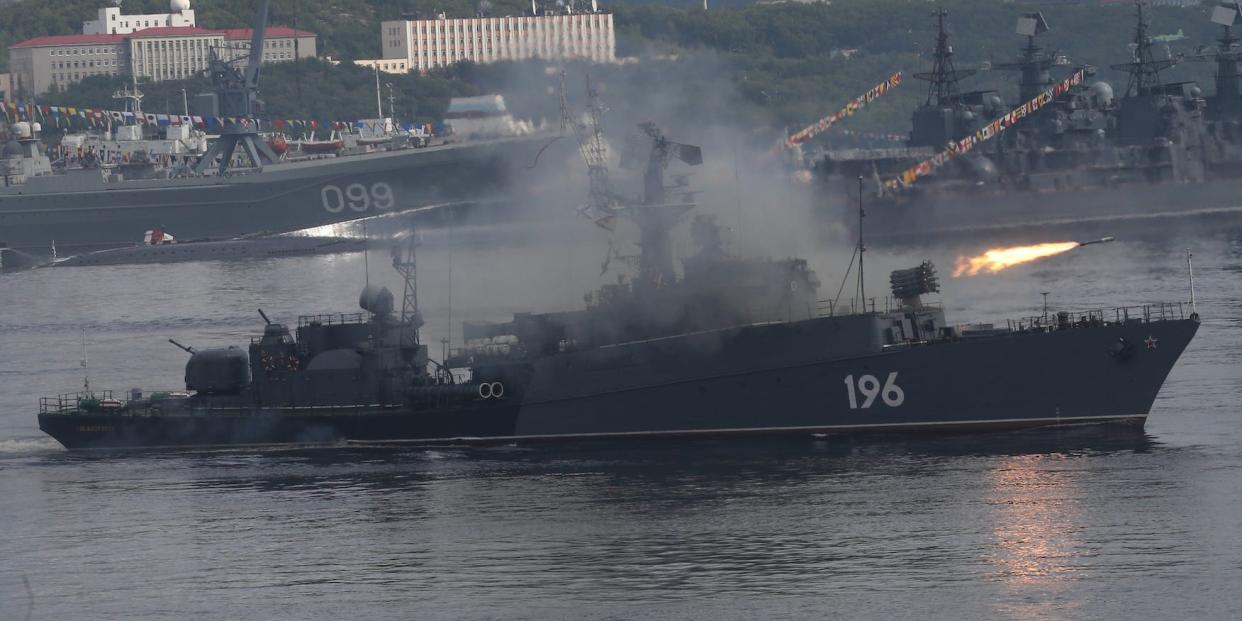 Russia navy frigate Severomorsk Murmansk Kola