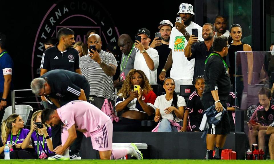 LeBron James, Serena Williams and Kim Kaedashian in attendance as Lionel Messi makes his debut for Inter Miami