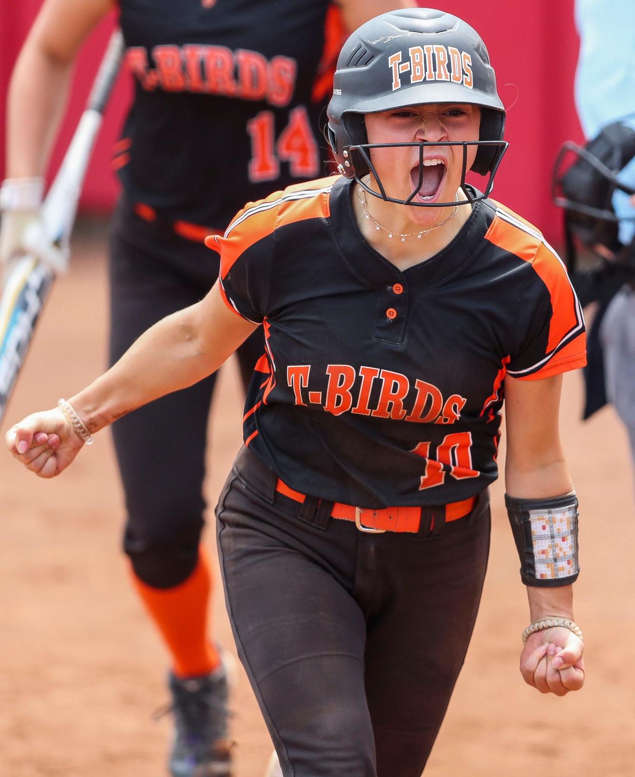 Iola-Scandinavia's Brooklyn Berrens batted .635 with four home runs and 36 RBI last season.