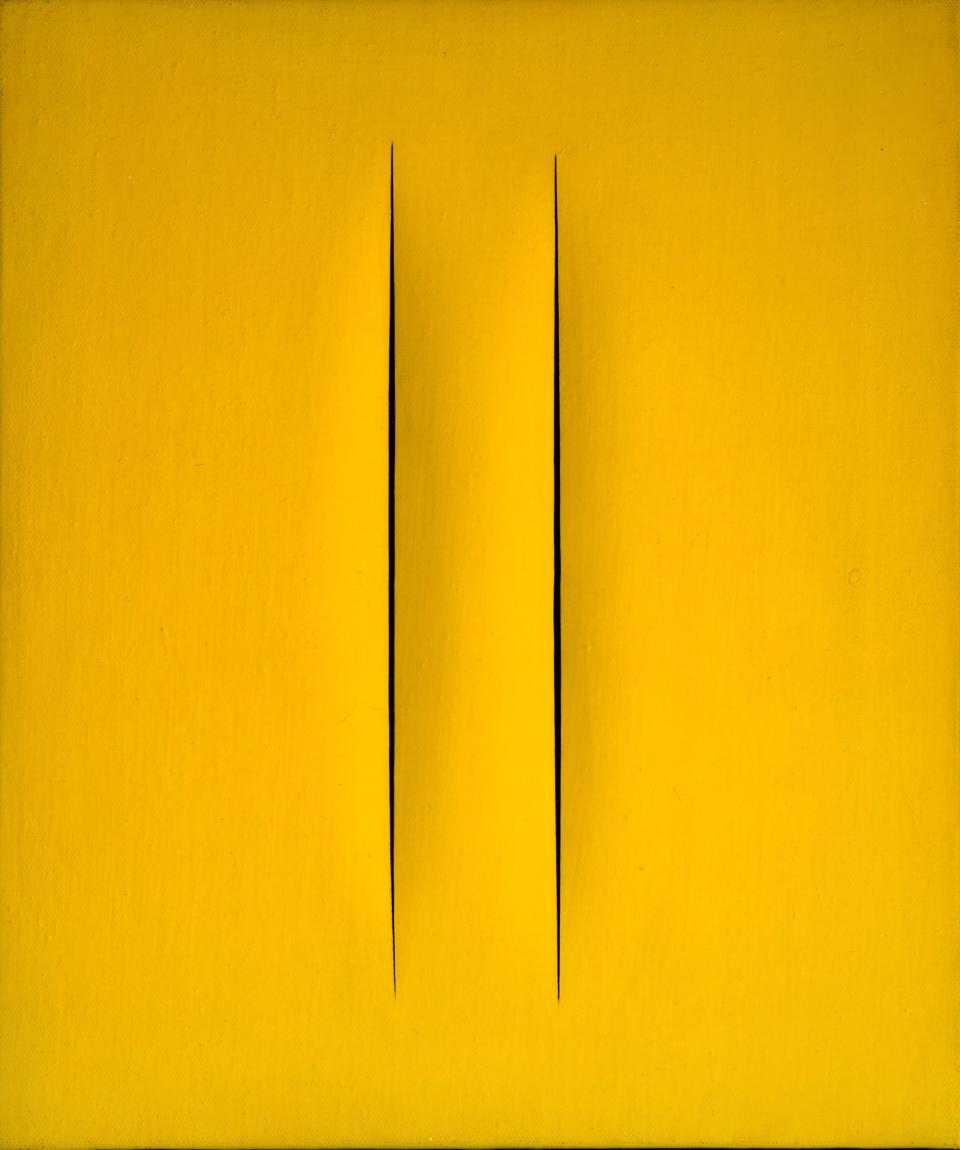 Guy Pieters Gallery, Concetto Spaziale by Lucio Fontana