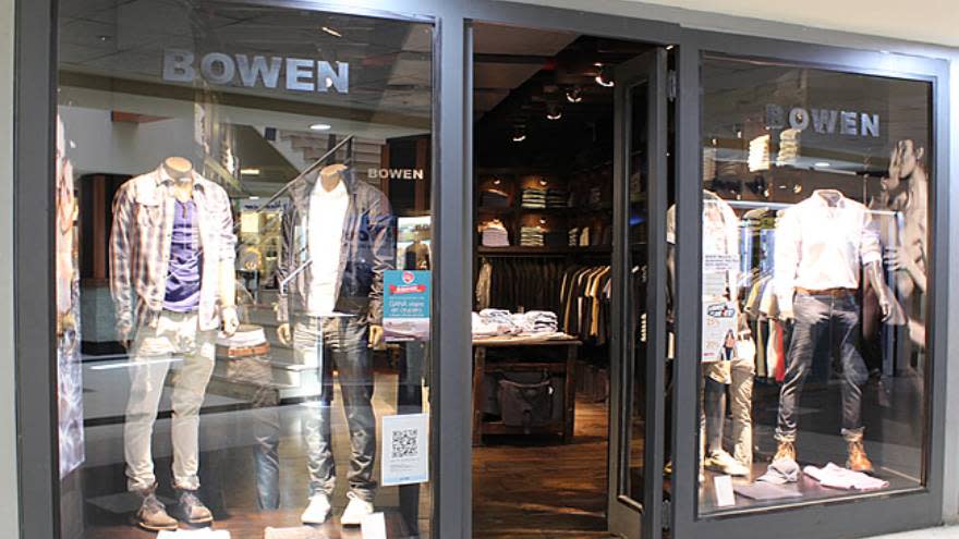 Bowen opera en 11 locales propios, 12 franquicias, cuatro outlets y más de 65 tiendas multimarca.