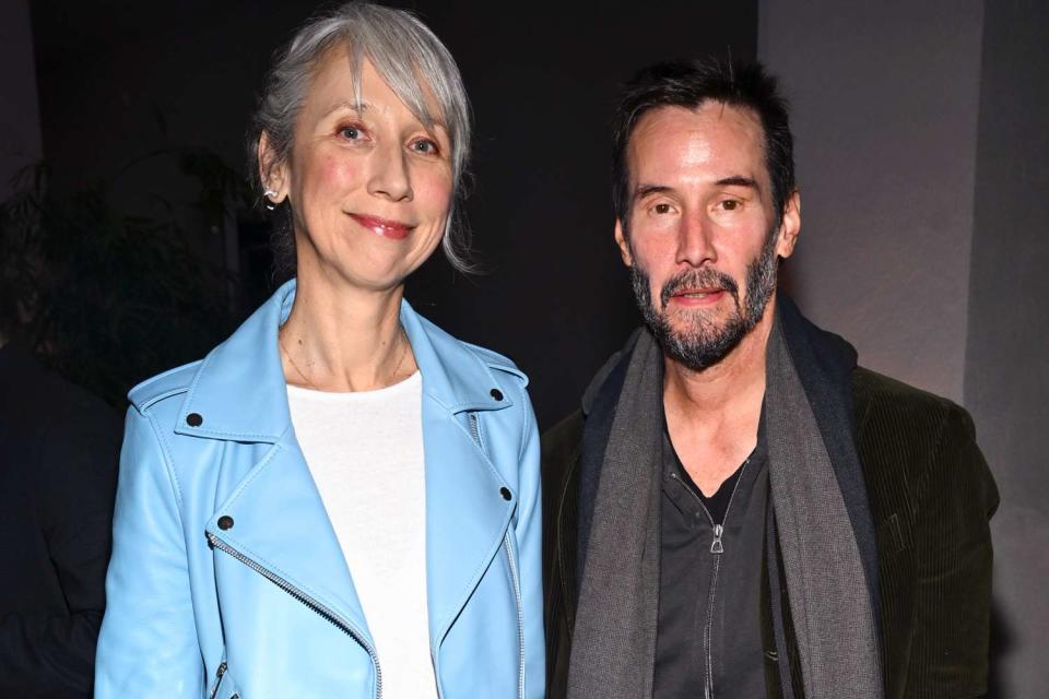 <p>Michael Buckner/Variety via Getty</p> Alexandra Grant and Keanu Reeves 