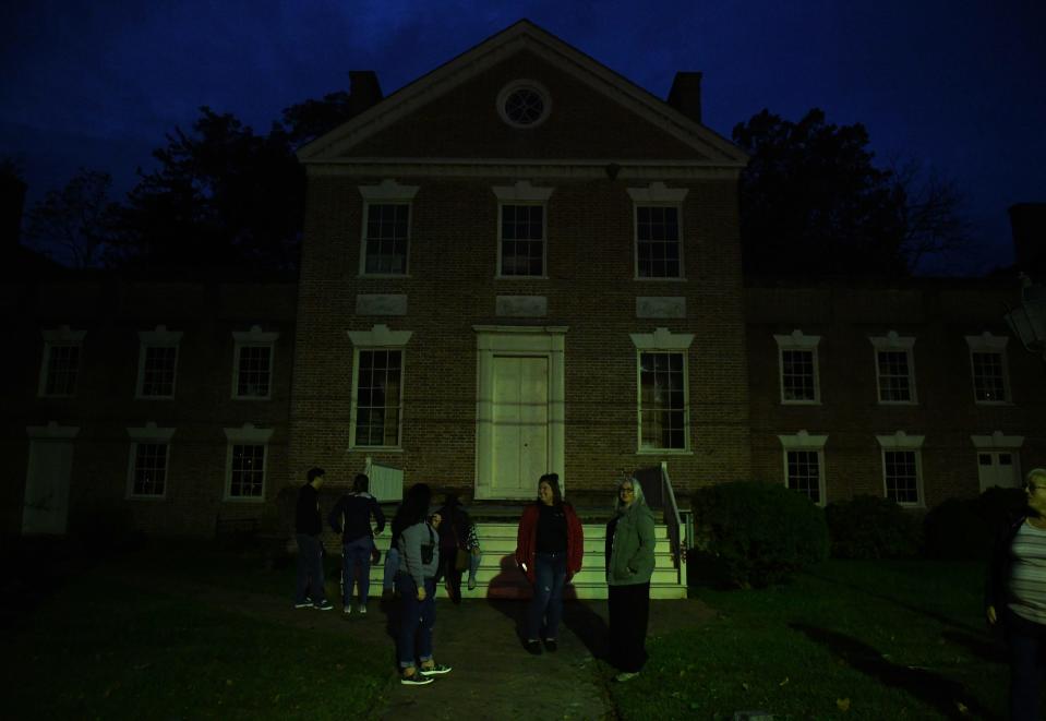 The Chesapeake Ghost Tour in Princess Anne starts at Teackle Mansion Oct. 20, 2023.