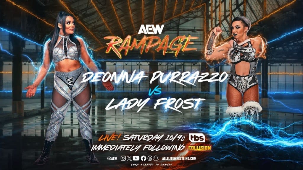AEW Rampage Deonna Purrazzo Lady Frost