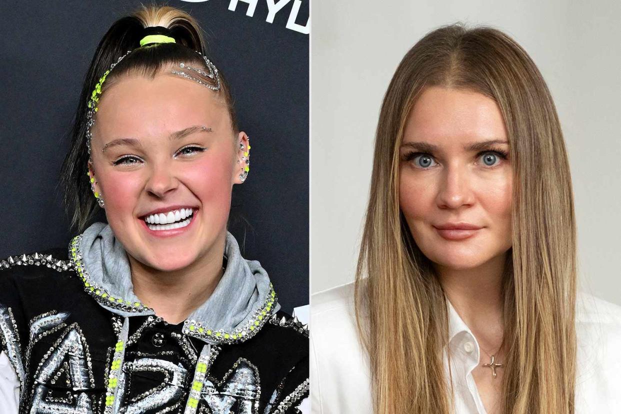 <p>Axelle/Bauer-Griffin/FilmMagic; Scott Gries/USA NETWORK via Getty Images</p> JoJo Siwa; Anna Delvey