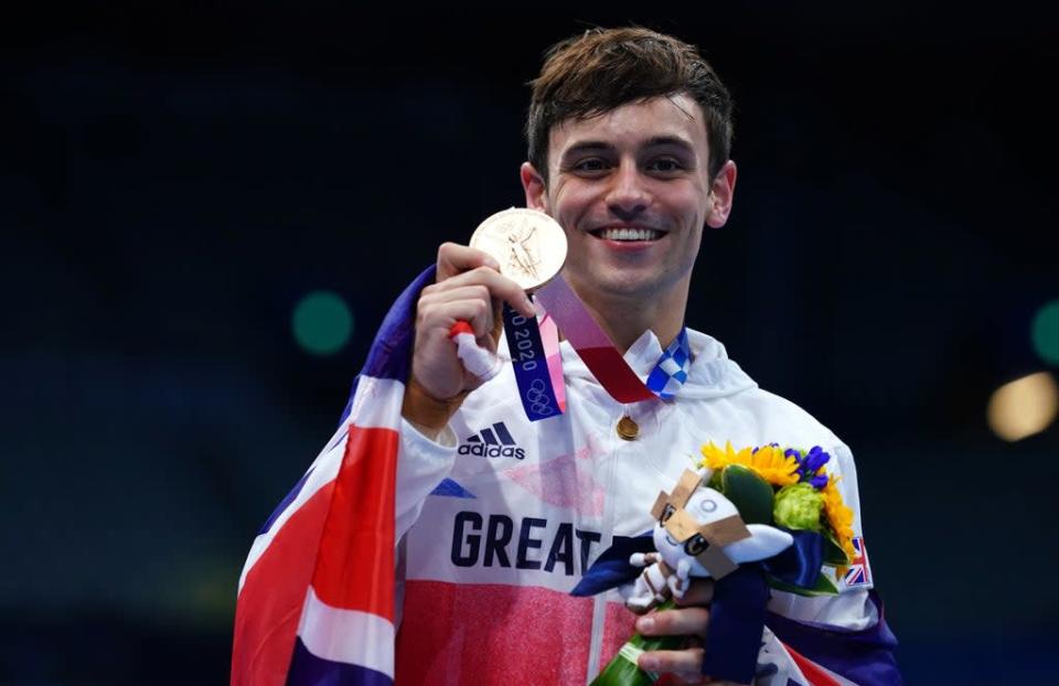 Tom Daley won gold in Tokyo (Adam Davy/PA) (PA Wire)