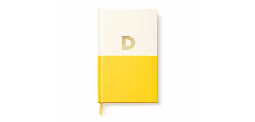 <p>Personalisation is BIG this year. But if you don’t think the lady in your life will fancy a monogrammed bag or wallet, how about one of these fab Kate Spade notebooks? </p>