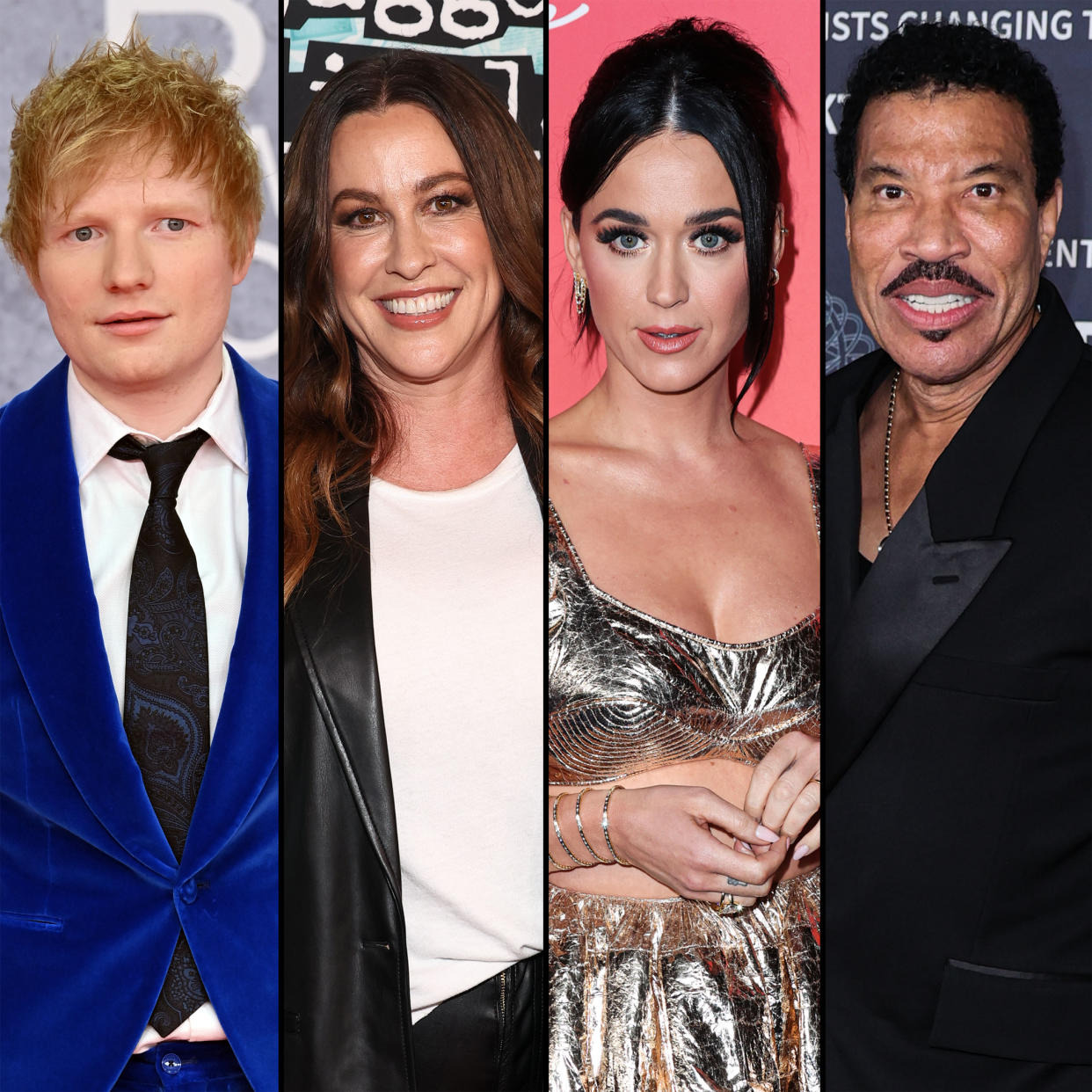 Ed Sheeran and Alanis Morissette to Temporarily Replace Katy Perry Lionel Richie