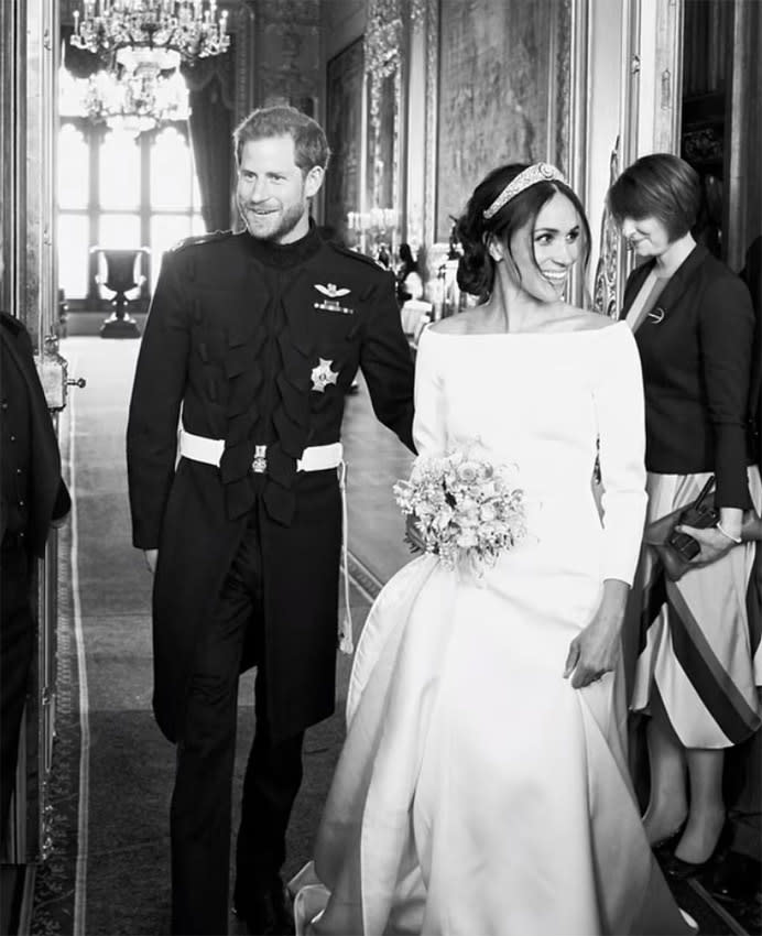 Imágenes inéditas de la boda de Harry y Meghan en el documental de Netflix