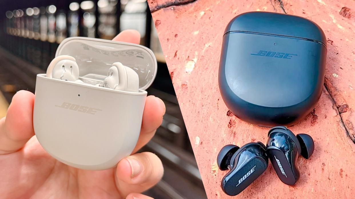  Bose QC Ultra Earbuds vs QC Earbuds 2 face-off listing image. 