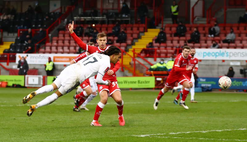 FA Cup - Third Round - Crawley Town v Leeds United