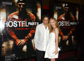 Eli Roth and Bijou Phillips at the Los Angeles premiere of Hostel: Part II