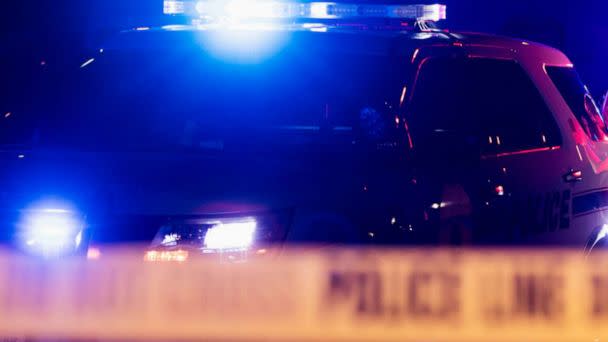 PHOTO: A stock photo show police car lights and crime scene tape. (STOCK PHOTO/Getty Images)