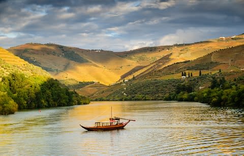 A traditional rabelo boat on the Douro - Credit: Getty