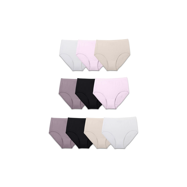 wirarpa 4 Pack Women's Cotton Underwear High Waist Briefs Ladies Soft  Breathable Plus Size Panties Full Coverage Underpants 5X-Large - Yahoo  Shopping