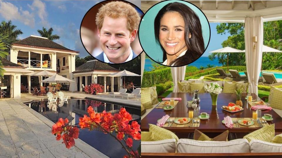 Inside Harry and Meghan's Jamaican villa