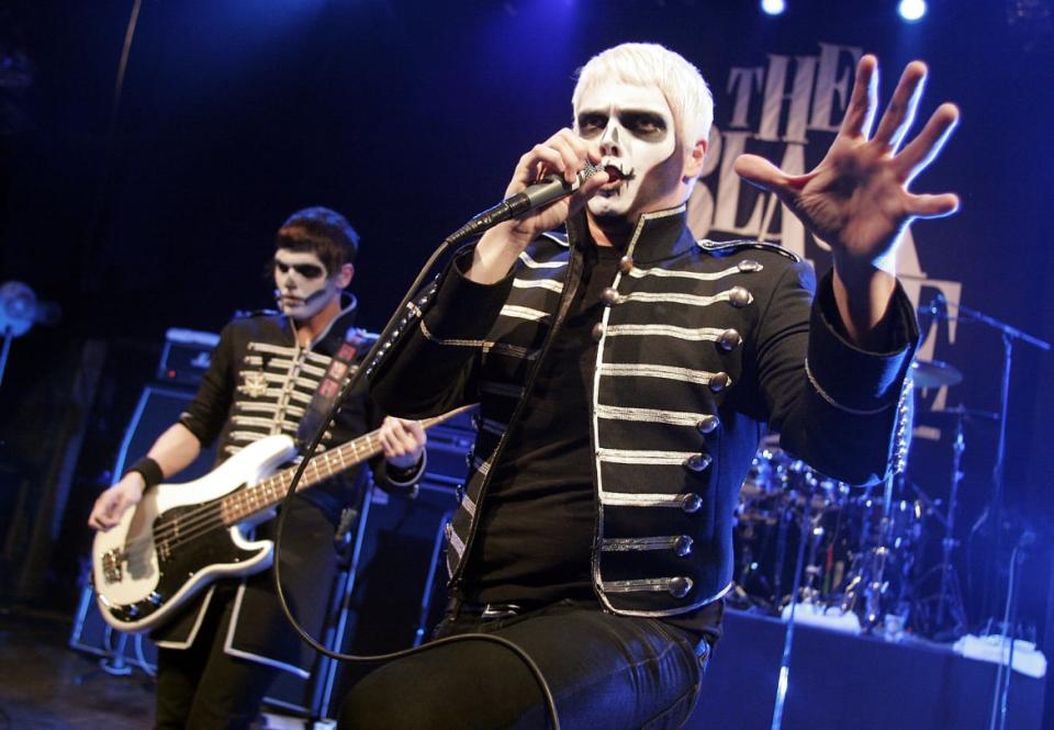 <div class="inline-image__caption"><p>My Chemical Romance performs during AOL Music LIVE! on Oct. 31, 2006, at the House of Blues in Los Angeles.</p></div> <div class="inline-image__credit">Matthew Simmons/Getty</div>